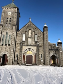 Snow around St Mary's Church (2)