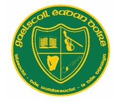 Gaelscoil Eadan Doire Crest